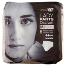 Lady Pants Discreet Medium U! Confronta e Risparmia - 8 Pezzi